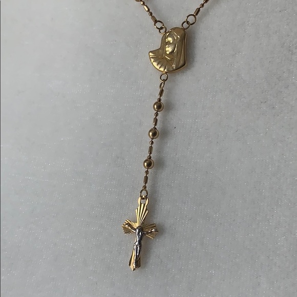MARY & CROSS ROSARY - Picture 5 of 9